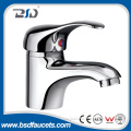 China OEM Chrome Plated Hot/Cold Mixer Water Tap Basin Kitchen Deck Mount Bathroom Washbasin Faucet Single Handle